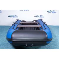 Лодка моторная килевая Kitt Boats 330 НДНД синий-черный